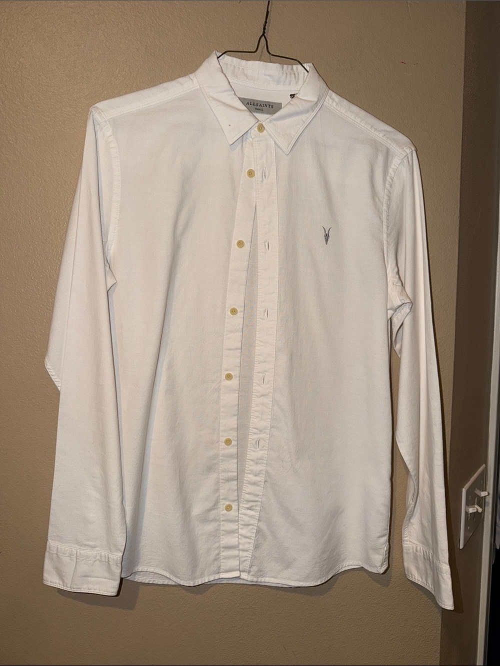 All Saints Oxford Casual Button Down